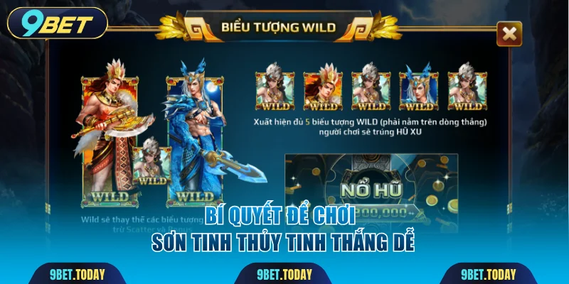 Bí quyết để chơi Sơn Tinh Thủy Tinh thắng dễ dàng