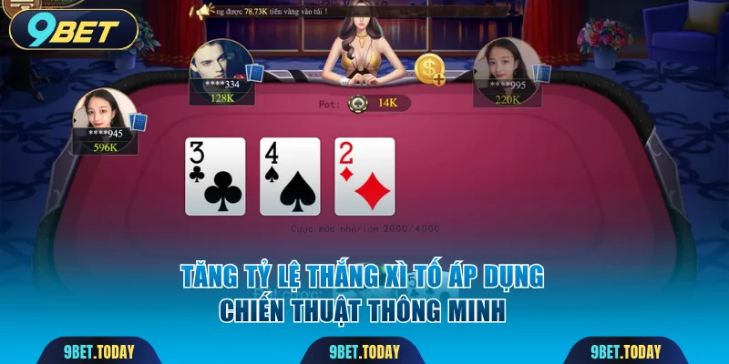 Tăng tỷ lệ thắng xì tố áp dụng chiến thuật thông minh